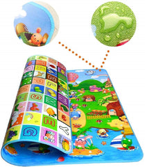 Kuber Industries Double Sided Water Proof Baby Mat Carpet Baby Crawl Play Mat Kids Infant Crawling Play Mat -CTKTC032172