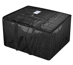 Kuber Industries Parachute Jumbo Attachi Bag Travel Handbag Storage Carrying Bag, Blanket Cover, Duffle, Travel Multi-Purpose Bag (Black) CTKTC134644