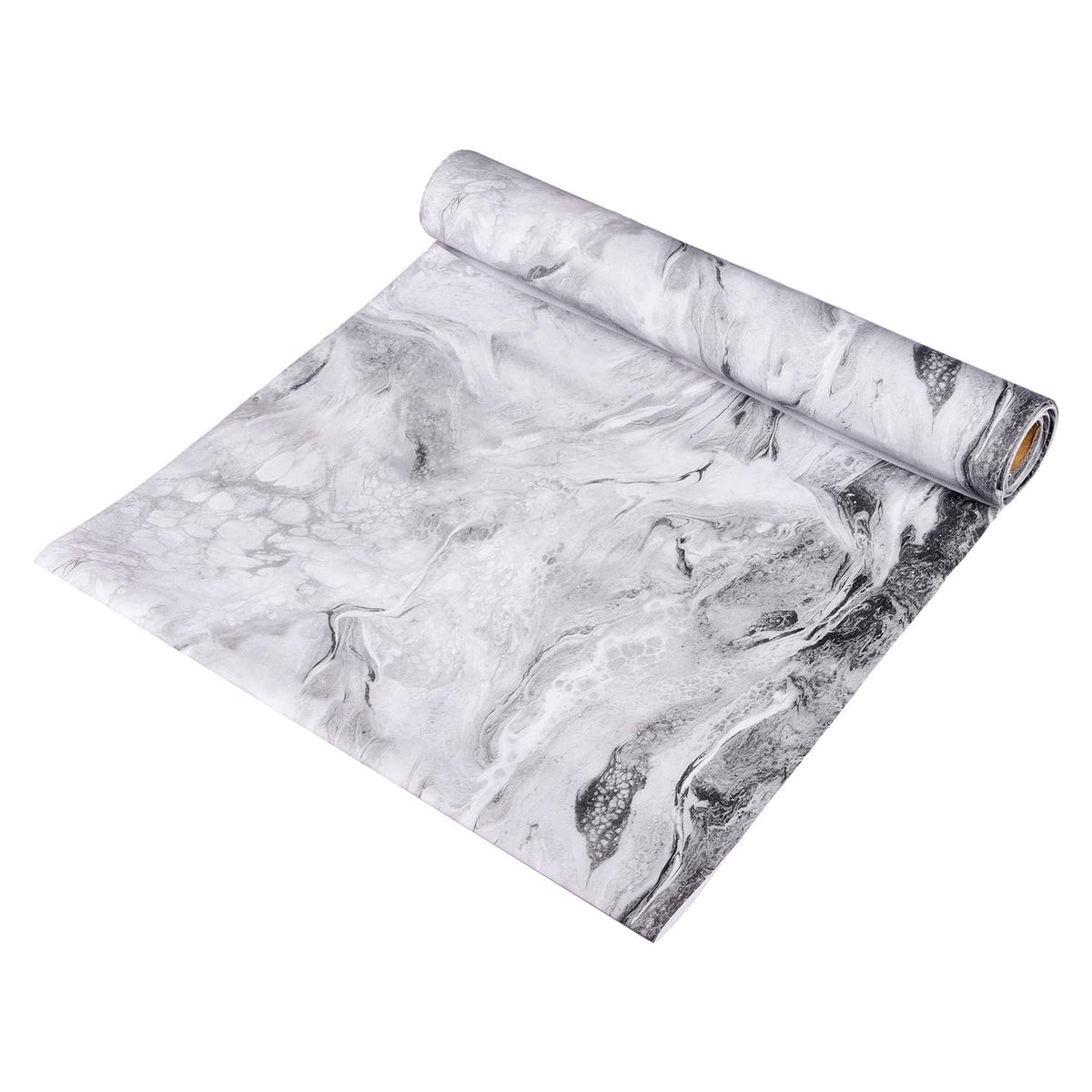 Heart Home Shelf Liner | Kitchen Cabinet Shelf Protector | Kitchen Liners for Cabinets and Drawers | Drawer Liner Mat | Marble Shelf Liner Cabinet Mat | 3 MTR | Gray