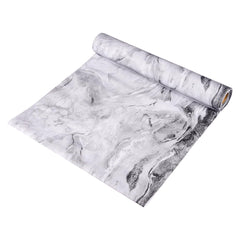 Heart Home Shelf Liner | Kitchen Cabinet Shelf Protector | Kitchen Liners for Cabinets and Drawers | Drawer Liner Mat | Marble Shelf Liner Cabinet Mat | 3 MTR | Gray