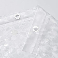 Kuber Industries 3D Coin Design PVC Transparent 0.20 MM AC Door Curtain(Width-54 Inches X Height-96 Inches) 8 Feet -KUBMART02989