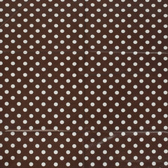 Heart Home Dot Print PVC Reversable Center Table Cover for Home Decorative Luxurious 4 Seater, 60"x36" (Brown) 54HH4267.