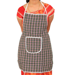 Kuber Industries Cotton Apron Reversible-Multicolor (KU3085)