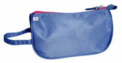 Heart Home Portable Lightweight Rexien Travel Toiletry Bag Shaving Kit With Carrying Strap (Blue)
