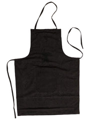 Kuber Industries Floral Cotton 2 Piece Kitchen Apron with Front Pocket Set - Black