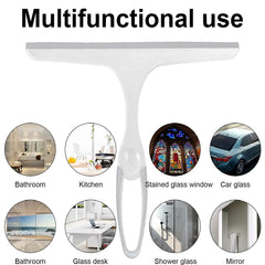 Heart Home Kitchen Wiper|Plastic Kitchen Table Platform Wiper Ideal for Windows, Glass & Car Windshield (Gray)