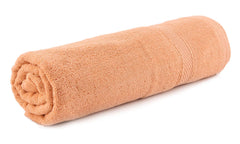 Kuber Industries 100 Percent Cotton 3 Pieces Full Size Bath Towel 30"x60" (Light Brown) CTKTC33298