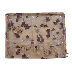 Kuber Industries Designer Transparent Saree Cover, Red