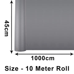 Heart Home Shelf Liner | Kitchen Cabinet Shelf Protector | Kitchen Liners for Cabinets and Drawers | Drawer Liner Mat | Self Lining Shelf Liner Cabinet Mat | 10 MTR | Gray