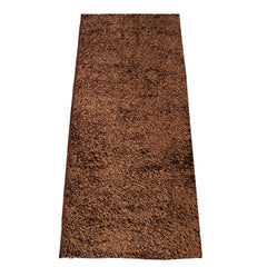 Heart Home Shaggy Bedside Runner Home Floor Décor Rugs for Living, Dinning, Office, Rooms & Bedroom (Brown)-HS43HEARTH25560