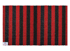 Heart Home Rubber Strips Design Door Mat for Porch/Kitchen/Bathroom/Laundry Room, 24"x36" (Red) 54HH3999.