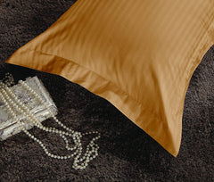 Heart Home Lining Design Breathable & Soft Cotton Pillow Cover/Protector/Case- 18x28 Inch, Set of 6 (Coffee)-HS43HEARTH26765