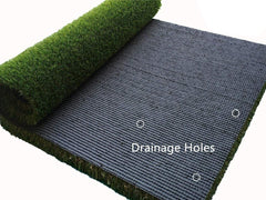 Kuber Industries PVC Artificial Grass Mat 18"x120" (Green,Pack of 1) -CTLTC11316