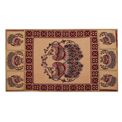 Kuber Industries Cotton Fridge Top Cover Set - Cream, Standard (FRIDGEFRDG017)