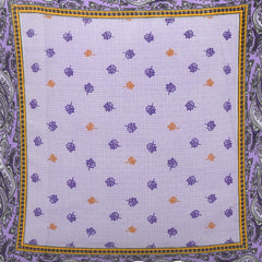 Kuber Industries Cushion Cover|Ractangle Cushion Covers|Sofa Cushion Covers|Cushion Covers 16 inch x 16 inch|Cushion Cover Set of 5|(Purple)