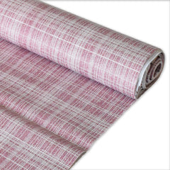 Kuber Industries Lining Print PVC Anti Slip Skid Shelf Mat, 5 Mtr (Maroon)