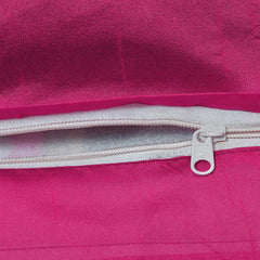 Kuber Industries Disney Minnie Print Cushion Cover|Sofa Cushion Covers|Cushion Covers 16 inch x 16 inch|Cushion Cover Set of 5 (Pink)