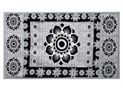 Kuber Industries Fruit Print PVC Fridge Top Cover with 6 Utility Side Pockets & Handle Cover (Red)