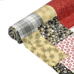 Kuber Industries Floral Design PVC Wardrobe Kitchen Drawer Shelf Mat 10 Mtr Roll (Multi)-CTKTC030421