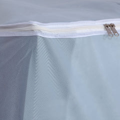 Kuber Industries 4 Piece Non Woven Underbed Storage Organiser Set (Grey )