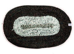 Heart Home Cotton Indoor Doormat|Dirts Trapper Mat|Bath Door Mat|Machine Washable|Porch/Kitchen/Bathroom/Laundry Room (Multicolor), Standard (HS39HEARTH022063)