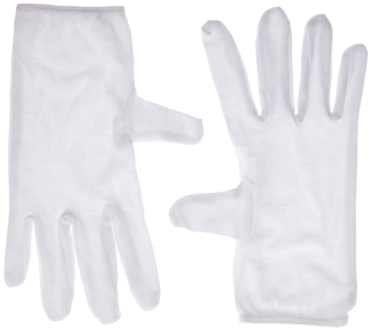 Kuber Industries Cotton 2 Piece Hand Gloves Set - White