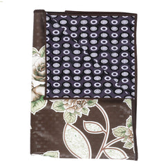 Kuber Industries Heart Design PVC Reversible Food Mat Bed Server - Blue