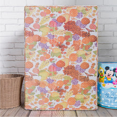 Heart Home Washing Machine Cover | Fruit Print Washing Machine Cover | PVC | Top Load Fully-Automatic Washing Machine Cover | Multi