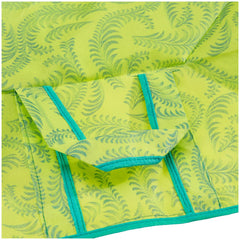 Kuber Industries Non-Woven Metallic Print Underbed Storage Bag, /Organizer|Blanket Cover - Set of 3 (Olive Green)