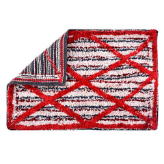 Heart Home Door Mat | Dust Trapper Mat | Door Entrance Mat | Anti-Skid Door Mat | Floor Mat for Home Entrance | Katli Mingle Door Mat | Entryway Door Mat | Red