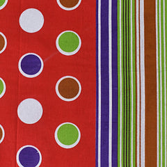 Kuber Industries 100 percent Cotton Abstract 144 TC Double Bed sheet with 2 Pillow Covers (Coffee), CTKTC13542