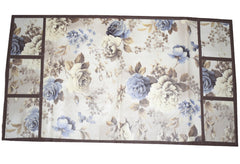 Kuber Industries Cotton Fridge Top Cover - Cream