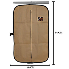 Kuber Industries 8 Pieces Foldable Non Woven Men's Coat Blazer Suit Cover (Brown) -CTKTC41434