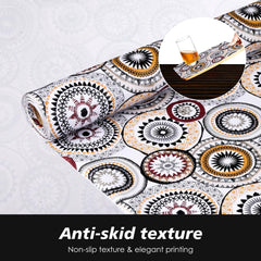 Heart Home Shelf Liner | Kitchen Cabinet Shelf Protector | Kitchen Liners for Cabinets and Drawers | Drawer Liner Mat | Self Lining Shelf Liner Cabinet Mat | 5 MTR | Pack of 2 | White