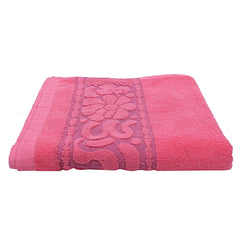 Kuber Industries Cotton Bath Towel (30"x60", Pink, Full Size, 2 Pieces)-CTKTC29900
