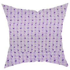 Kuber Industries Cushion Cover|Ractangle Cushion Covers|Sofa Cushion Covers|Cushion Covers 16 inch x 16 inch|Cushion Cover Set of 5|(Purple)