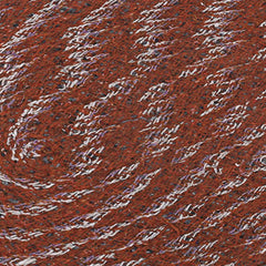 Kuber Industries Cotton Oval Door Mat for Porch/Kitchen/Bathroom/Laundry Room,(Maroon) 54KM3944