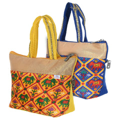 Heart Home Women's 54HH04037 (Blue & Yellow)