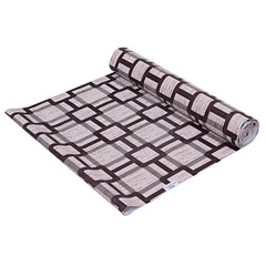 Heart Home Multiuses Squere Print Shelf Liners for Kitchen Shelves, cupboards, Wardrobe, Drawer, 10 Mtr (Pink) 52HH4086