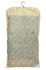 Heart Home Metalic Print Waterproof Clothes Storage Bag Wardrobe Hanging Protective Cover Zipper Dust Cover Suitable for Wardrobe Storage and Travel (Gold)-Pack of 9-KUBMART15524