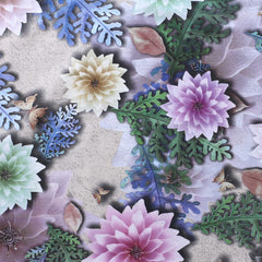 Heart Home Shelf Mat|Waterproof Butterfly Print PVC Anti-Slip Sheets|Durable Kitchen Cabinet Drawer Shelf Liner,10 Meter,(Brown)