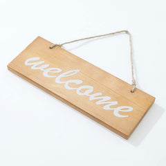 Kuber industries Door Decor Panel|Wall Hanging Wooden Frame Board|Decorative Items for Living Room, Bedroom, Entrance (Light Brown)