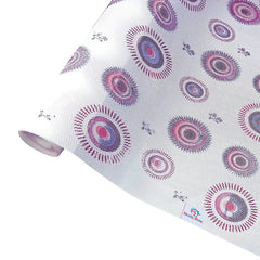 Heart Home Rangoli Print PVC Anti Slip Skid Shelf Mat, Shelf Liner for Wardrobe, Shelf, Kitchen Drawer, Cupboard Cabinet, 3 Mtr (White)-HS_38_HEARTH21367