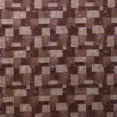 Heart Home PVC Wooden Multicheck Print Microwave Oven Cover for Home & Kitchen 23 LTR. (Brown) 54HH4103.