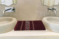 Kuber Industries Cotton Bath Towel 27" x54 (Maroon) -CTKTC8912