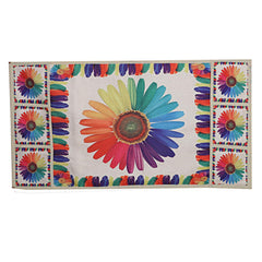 Kuber Industries Dance Design Velvet Fridge/Refrigerator Top Cover (Cream)- CTKTC032724