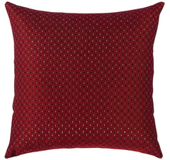 Kuber Industries Dot Print Soft Decorative Square Cushion Cover, Cushion Case For Sofa Couch Bed 16x16 Inch- Pack of 5 (Maroon)