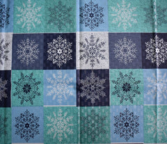 Heart Home Multicheck Printed PVC Spillproof, Waterproof, Antislip, Wipe Clean 6 Seater DinningTable Cover with White Lace Border, 60"x90" (Multicolor)