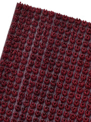 Heart Home PVC Thick Door mat Dirt Rub Off Clean/Thorn Door mat dust Remover Footwear for Offices, Hotel, Restaurant, Home, Shop(Maroon)- HEART1107, Standard