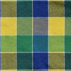 Kuber Industries Check Print Cotton Center Table Cover/Table Cloth for Home Decorative Luxurious 4 Seater, 60"x40" (Green) 54KM4257